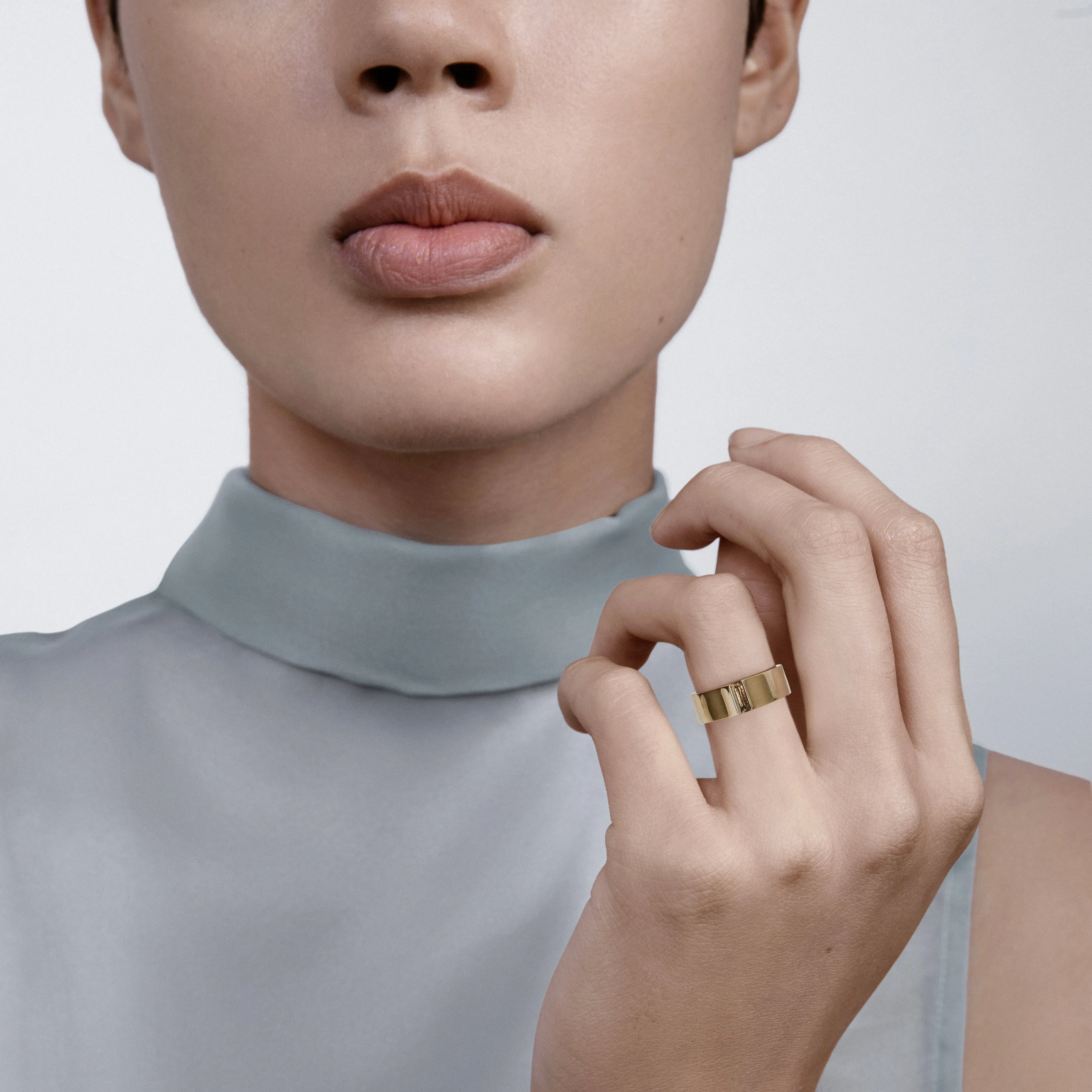 7mm Braga Ring with Quartz