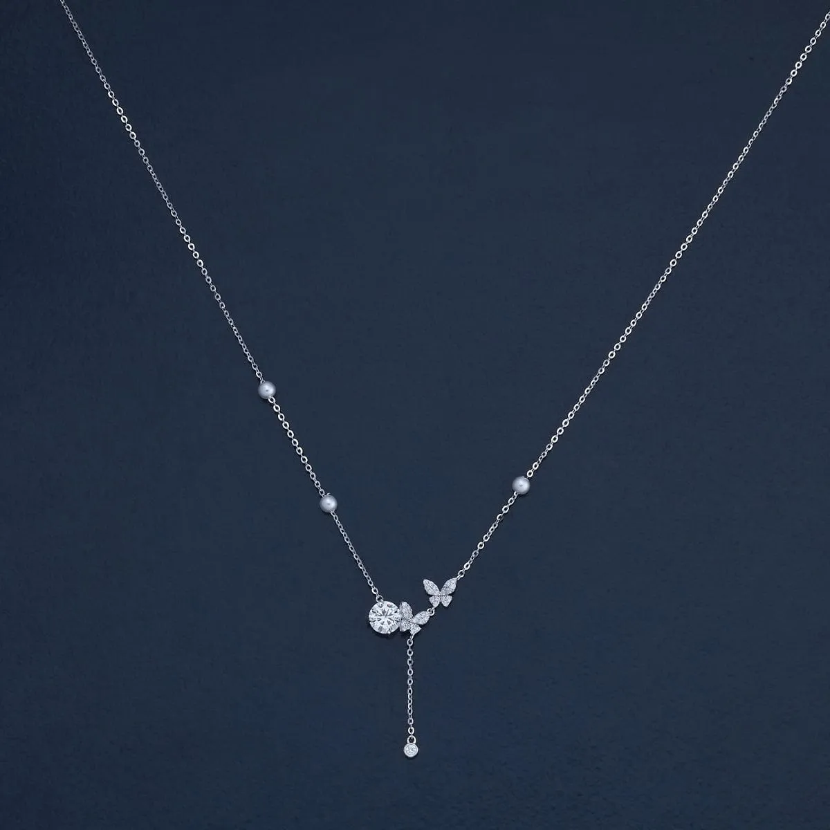 92.5 Silver Necklace 180778
