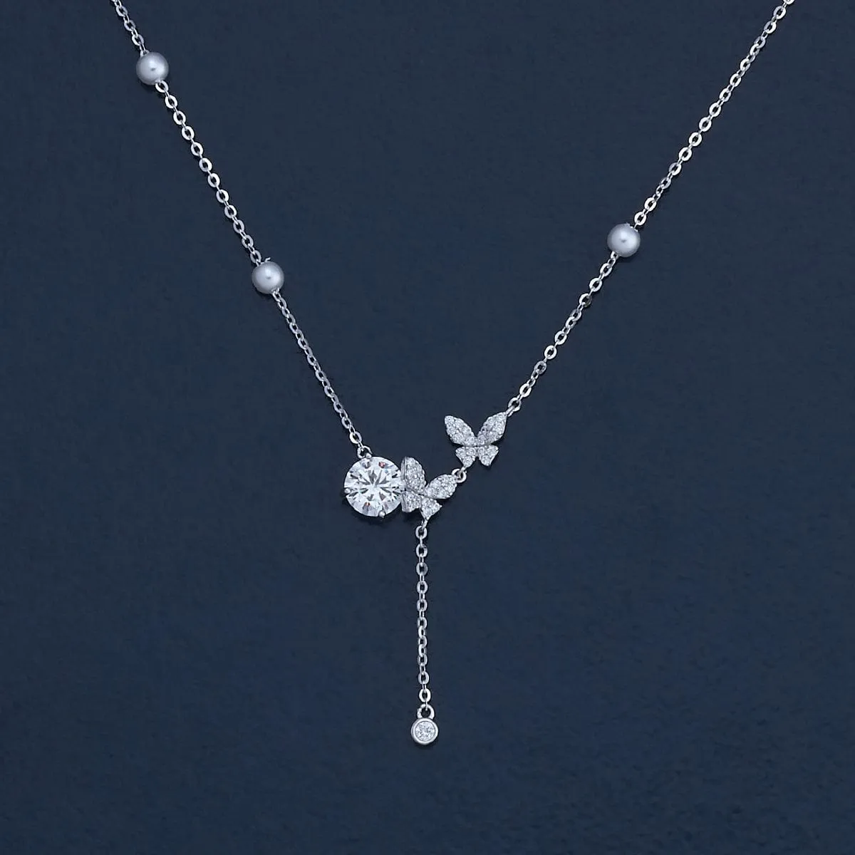 92.5 Silver Necklace 180778