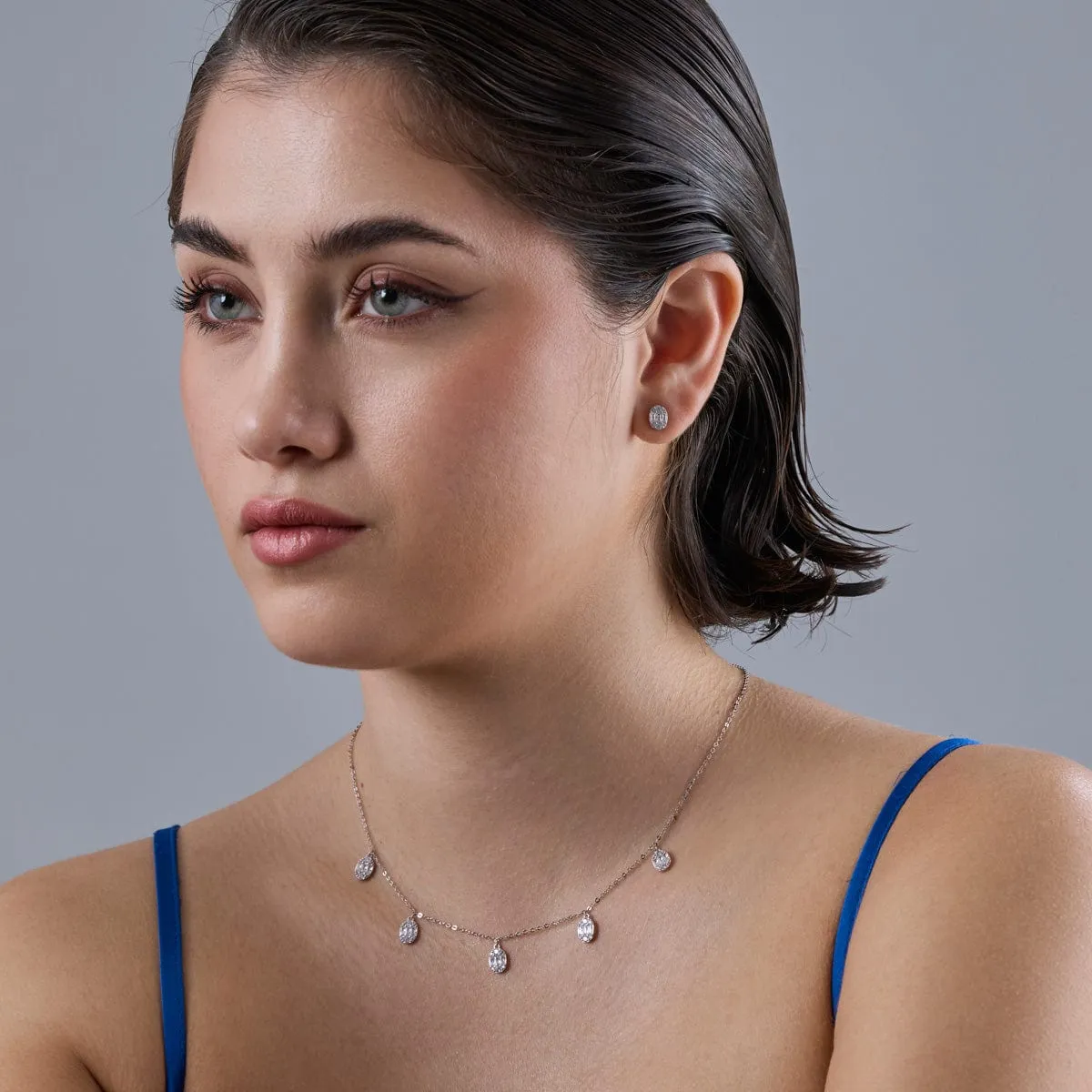 92.5 Silver Necklace 183018