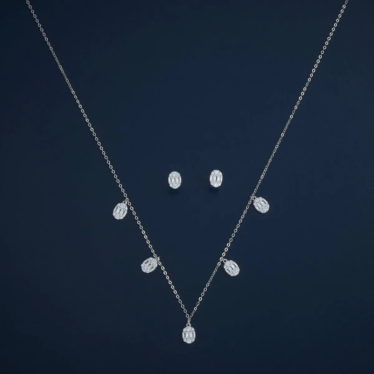 92.5 Silver Necklace 183018