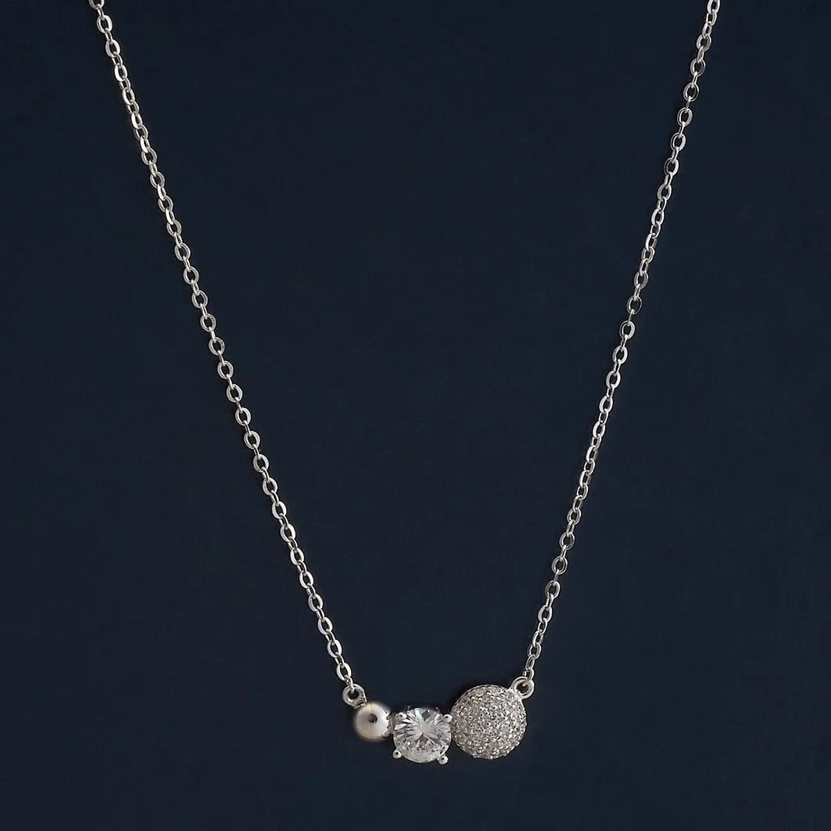 92.5 Silver Necklace 183173