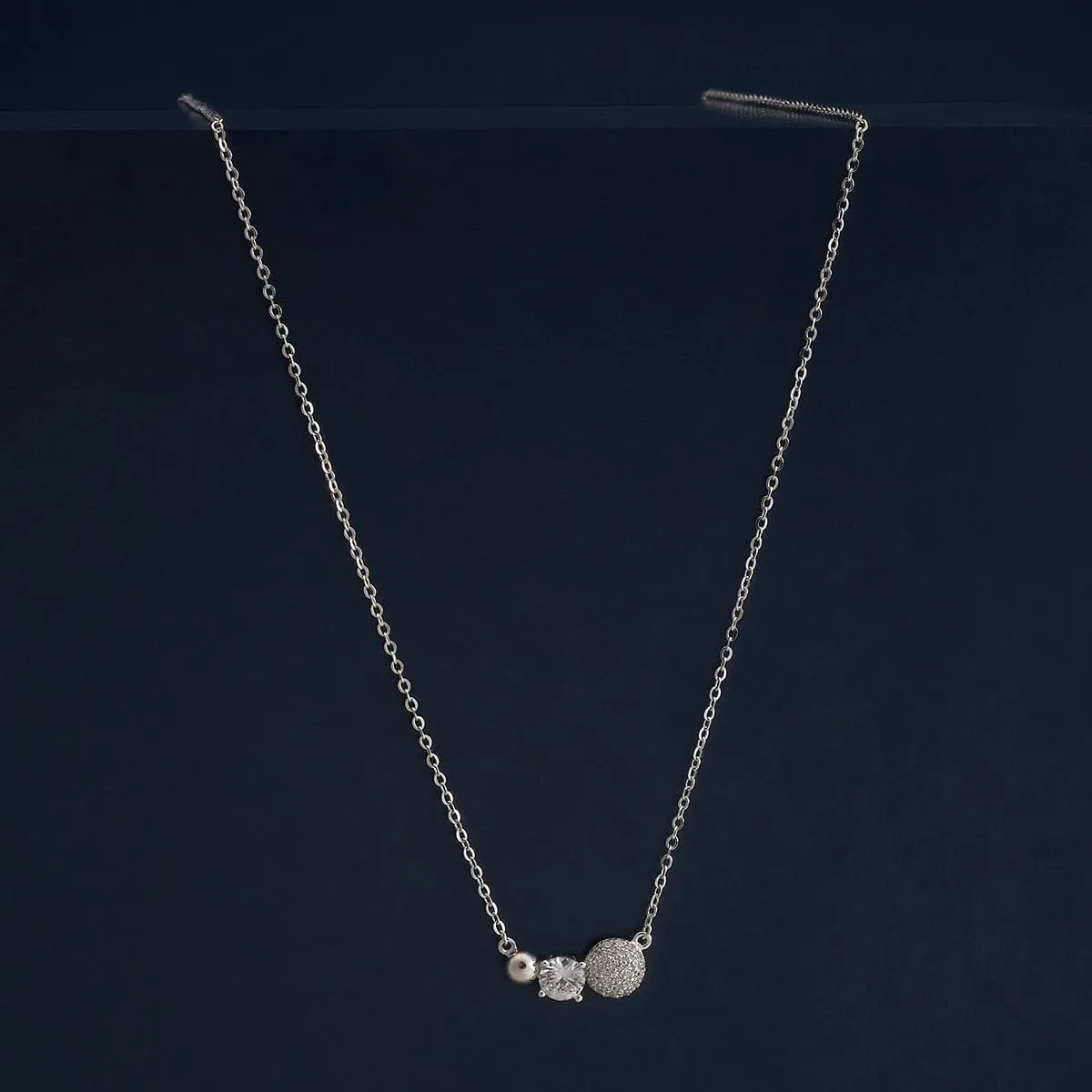 92.5 Silver Necklace 183173