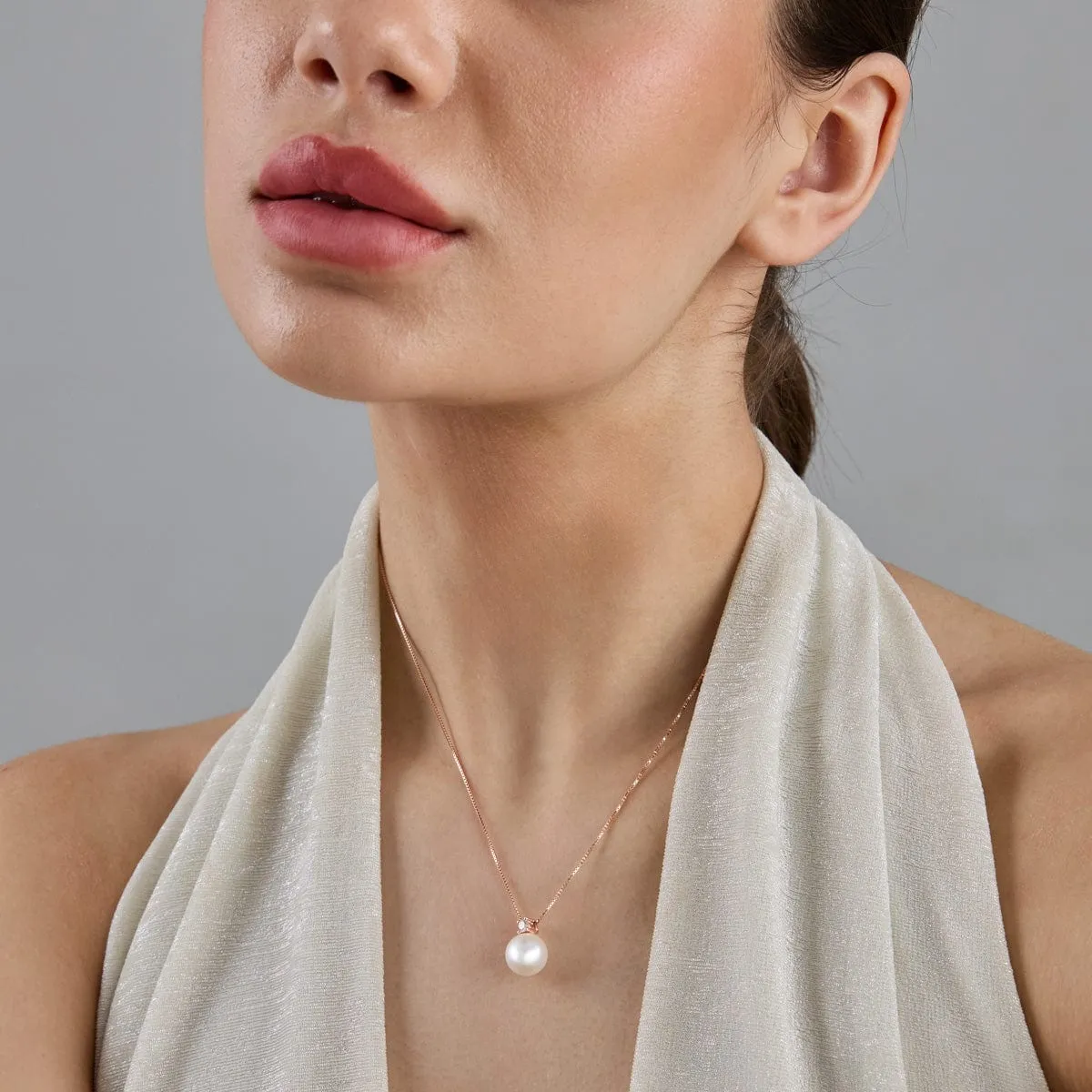 92.5 Silver Pendant with Chain  183019