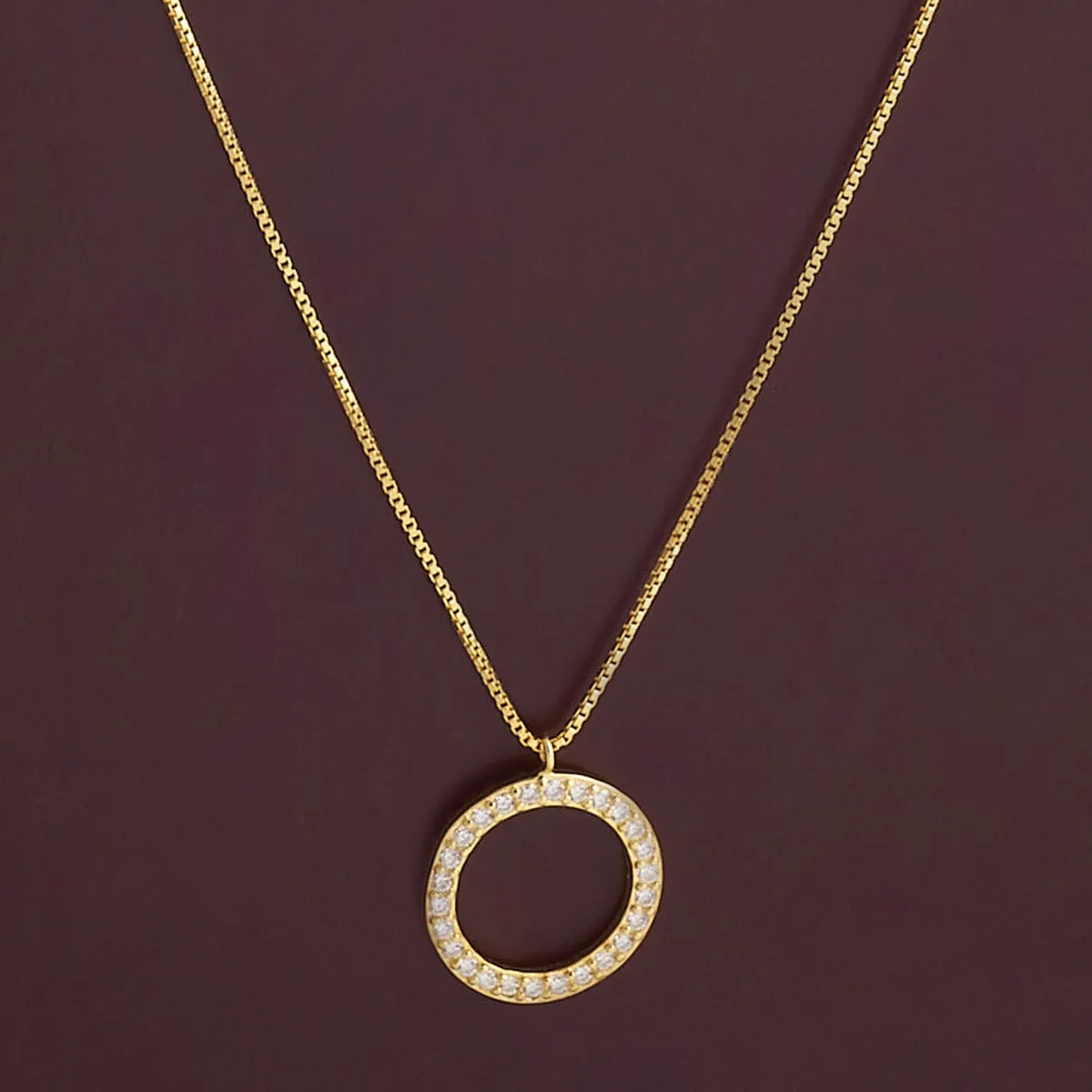 92.5 Silver Pendant with Chain 183308