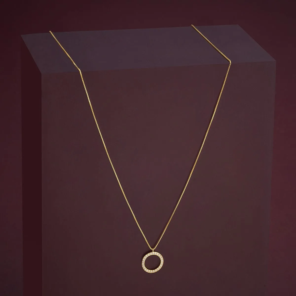 92.5 Silver Pendant with Chain 183308