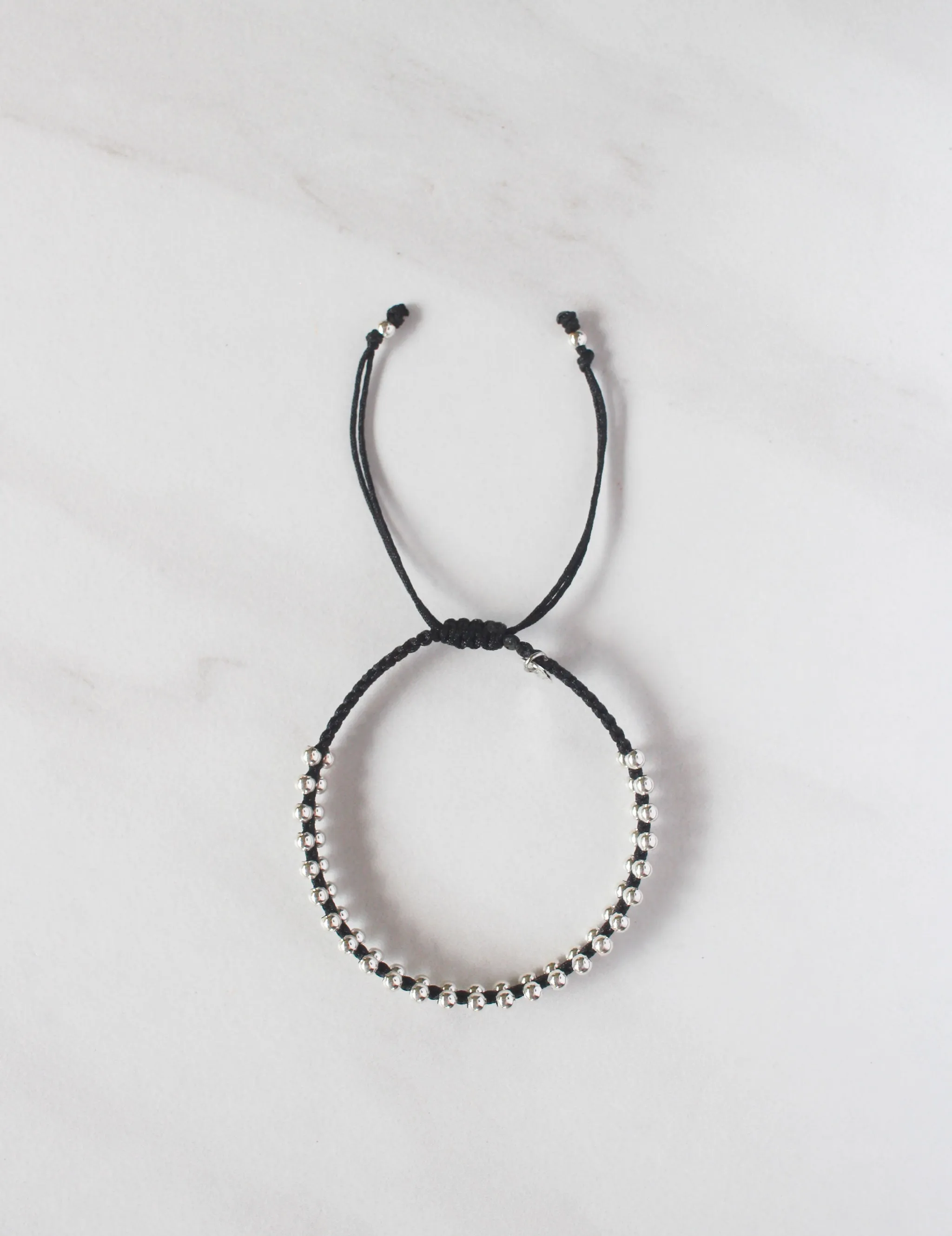 Ally Sterling Silver Bracelet ??Black