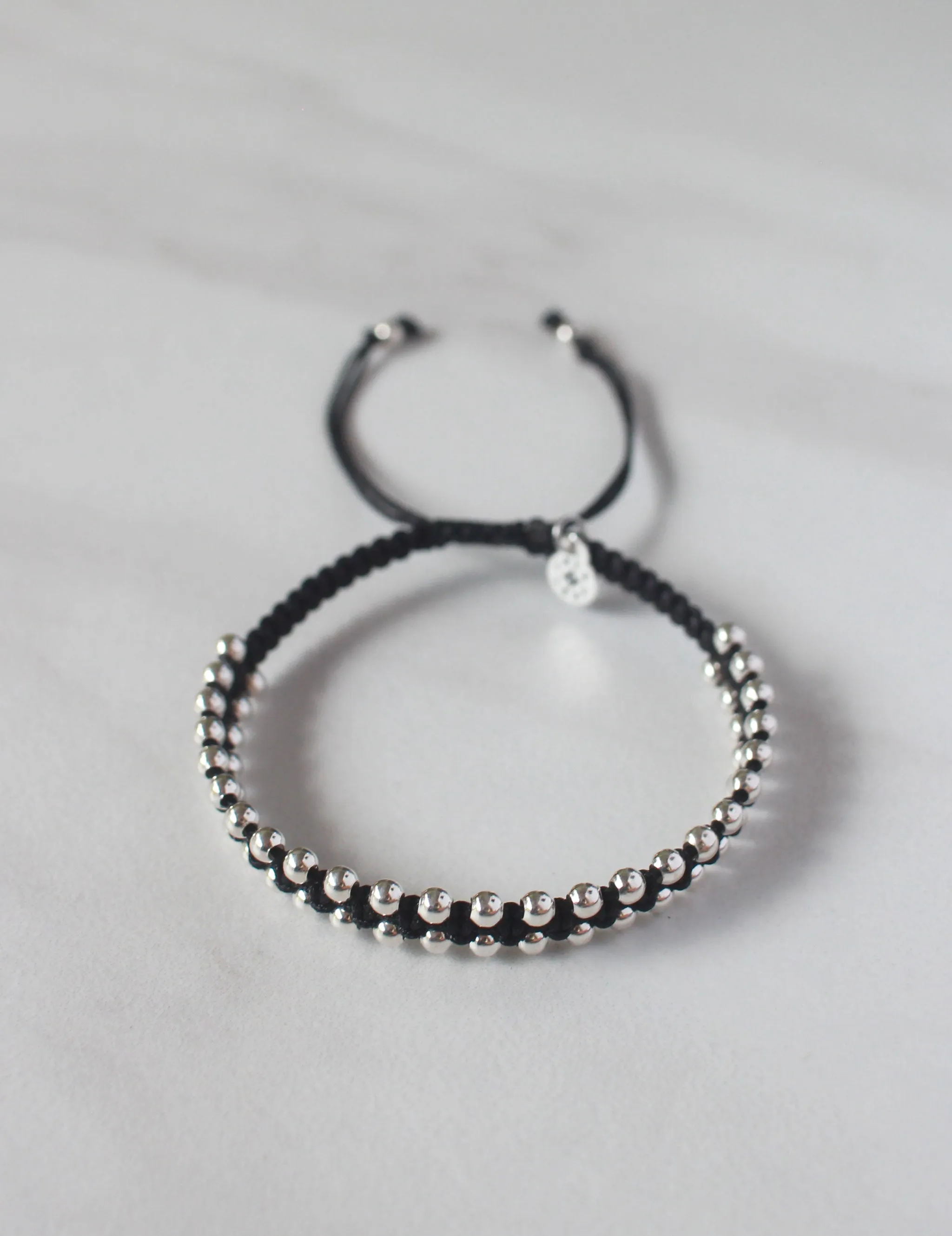 Ally Sterling Silver Bracelet ??Black