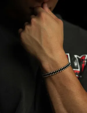 Ally Sterling Silver Bracelet ??Black