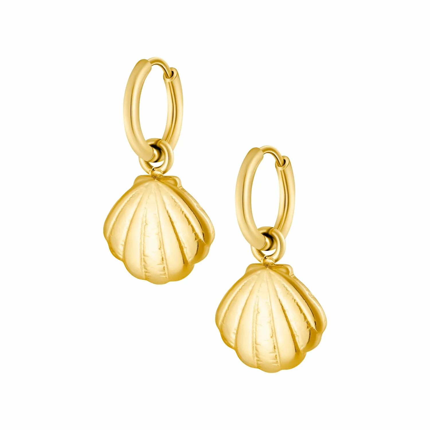 Aloe Hoop Earrings