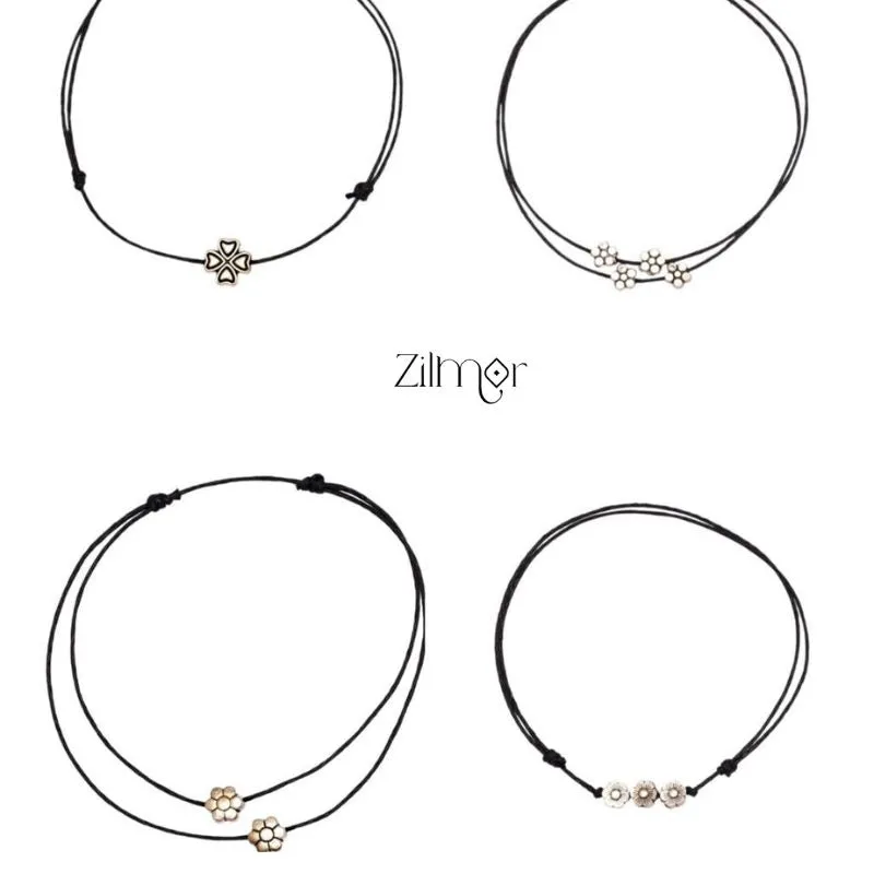 Anklet Pack Of 4 In One Combo