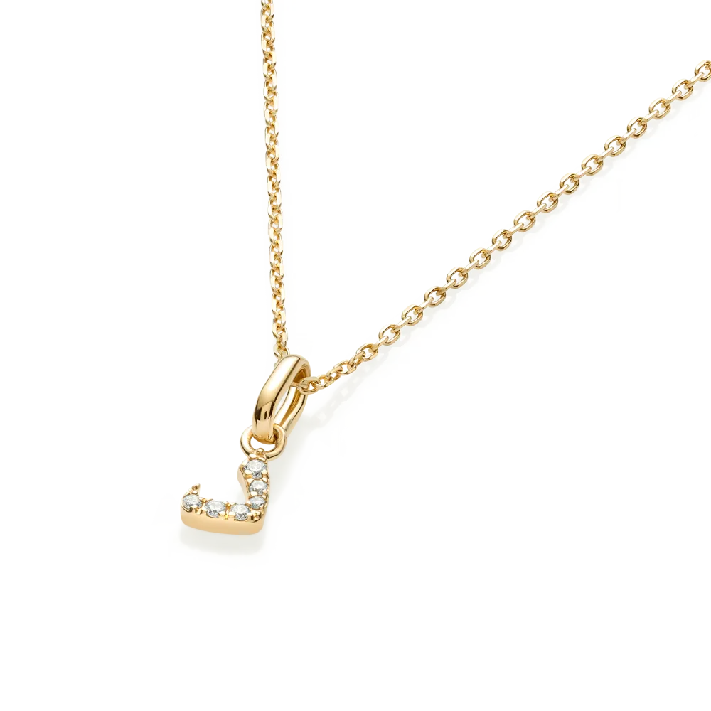 Arabic Letter Pendant Yellow Gold - ?