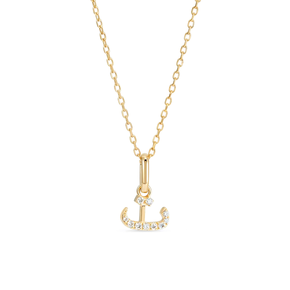 Arabic Letter Pendant Yellow Gold - ?