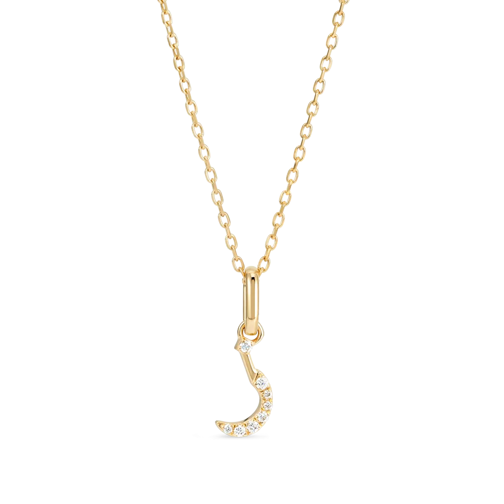 Arabic Letter Pendant Yellow Gold - ?