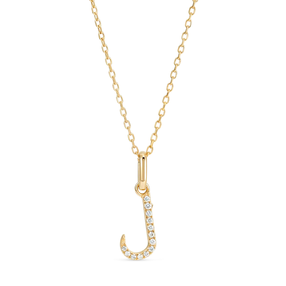 Arabic Letter Pendant Yellow Gold - ?