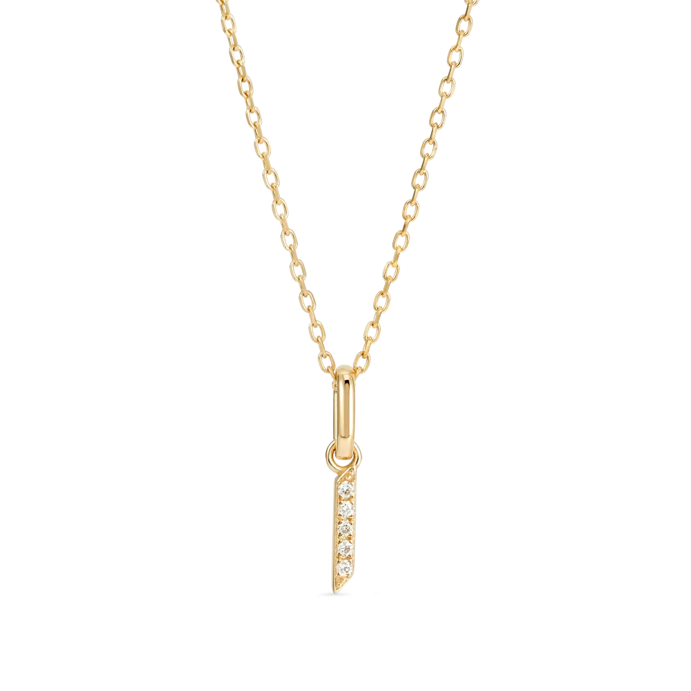 Arabic Letter Pendant Yellow Gold - ?