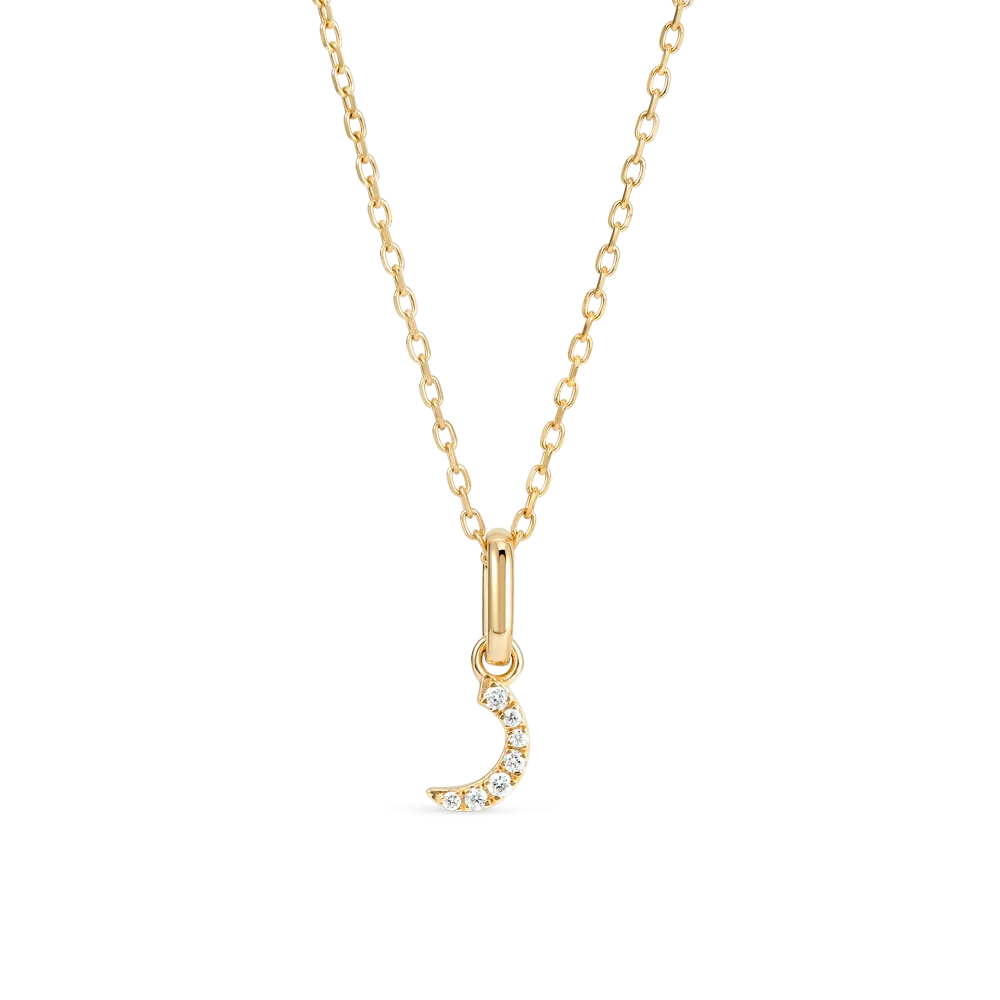 Arabic Letter Pendant Yellow Gold - ?