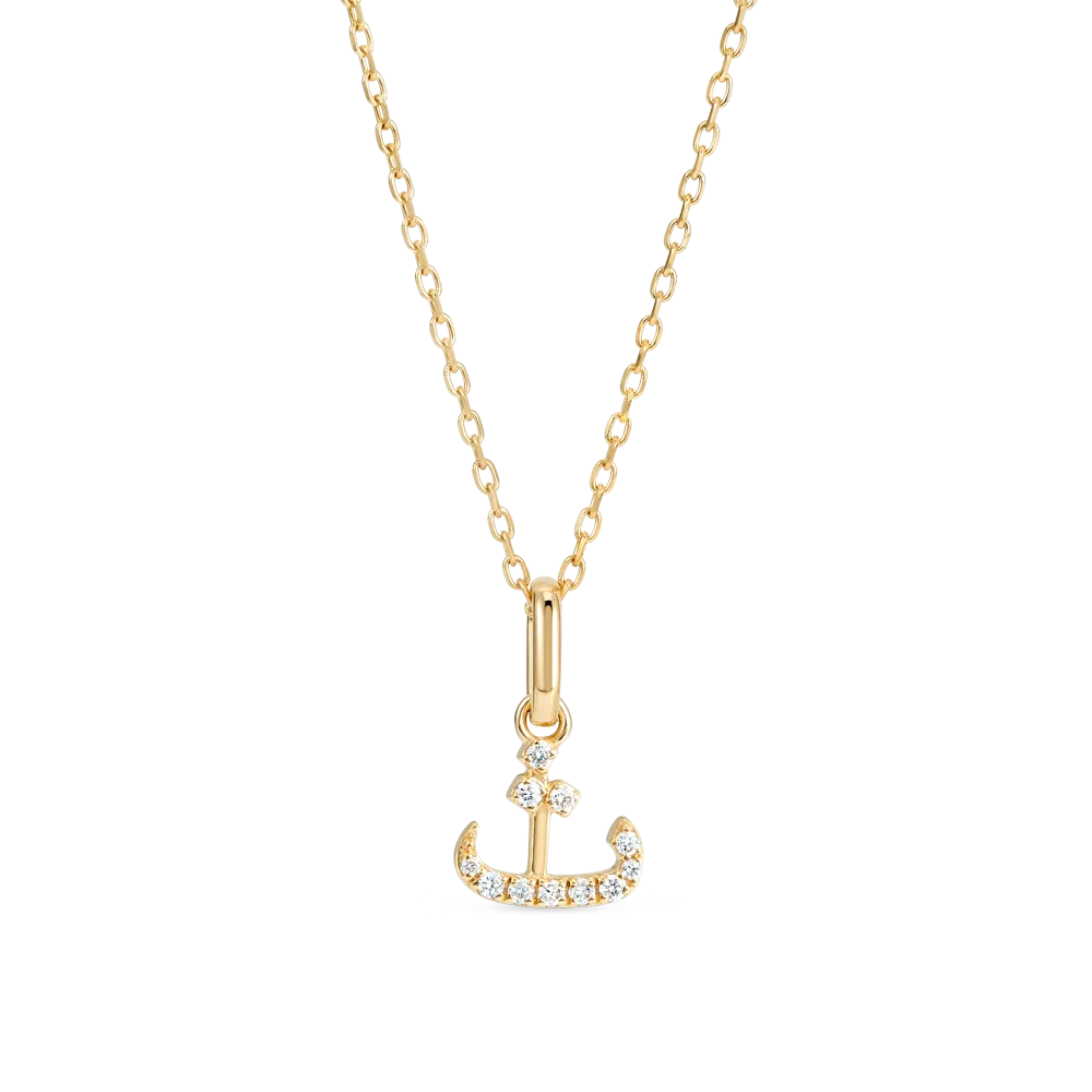 Arabic Letter Pendant Yellow Gold - ?