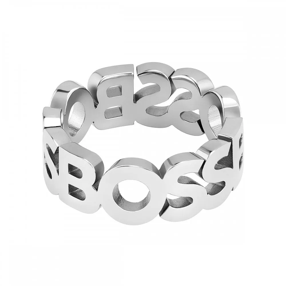 Boss Kassy Stainless Steel Gents Ring D