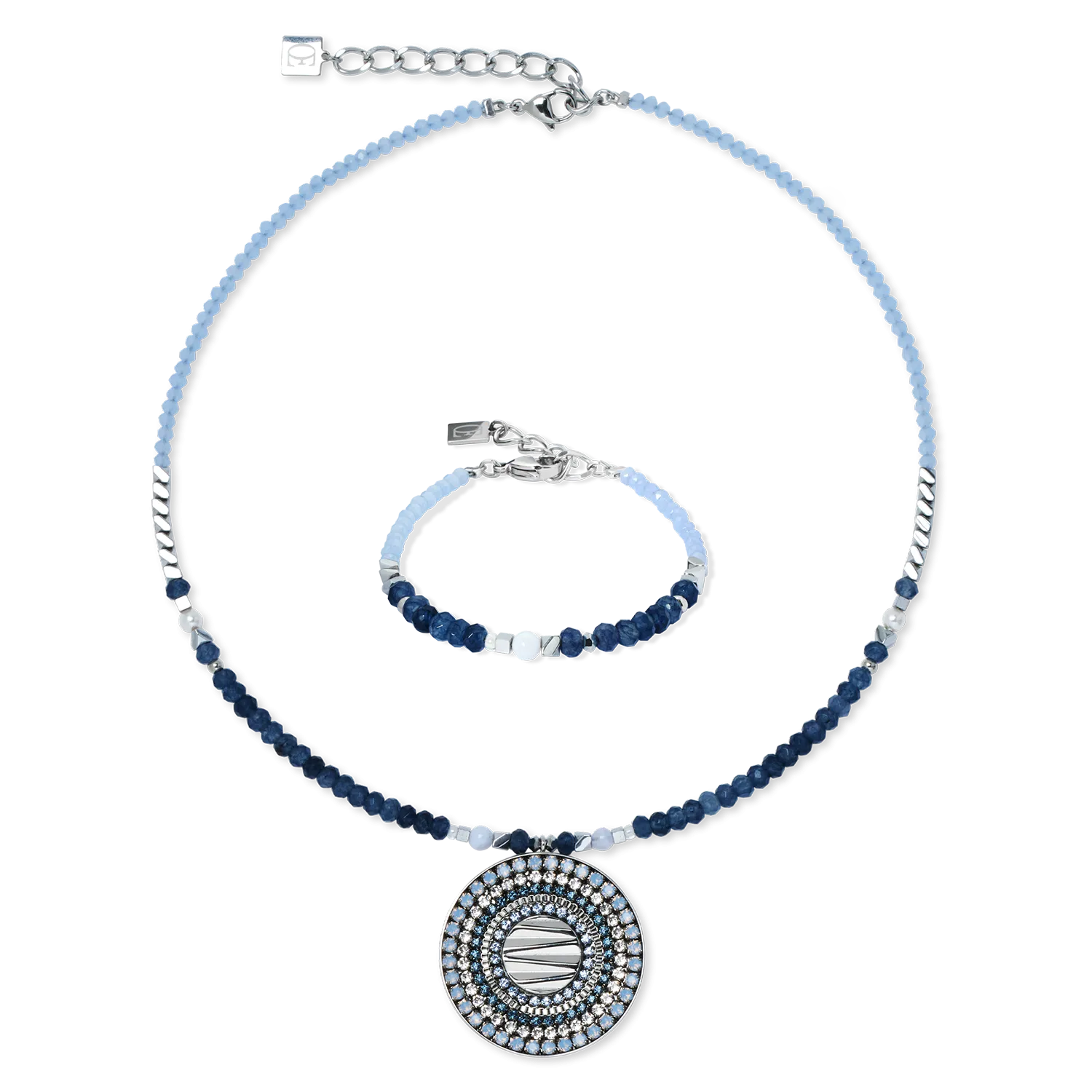 Bracelet Amulet Modern Future silver-blue