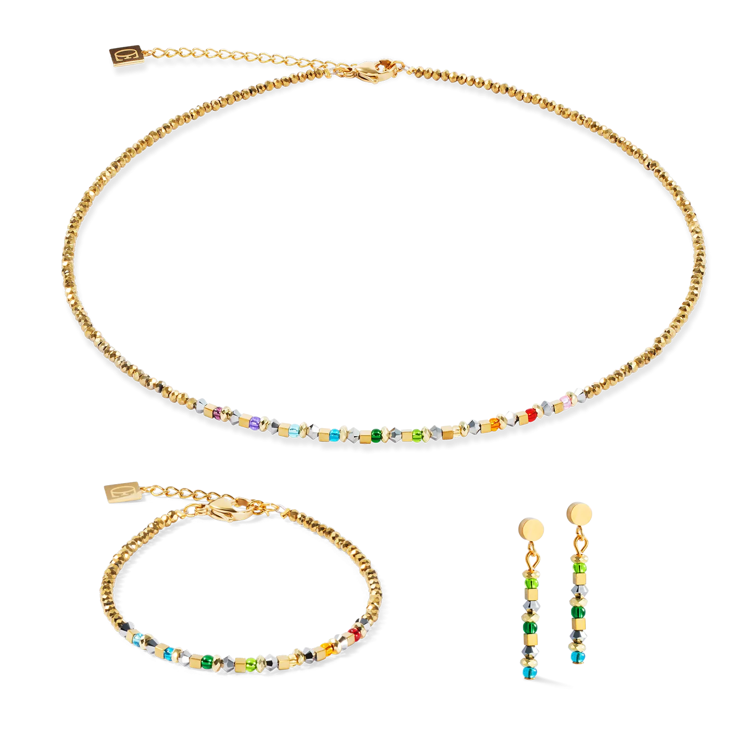 Bracelet Golden Whisper Rainbow