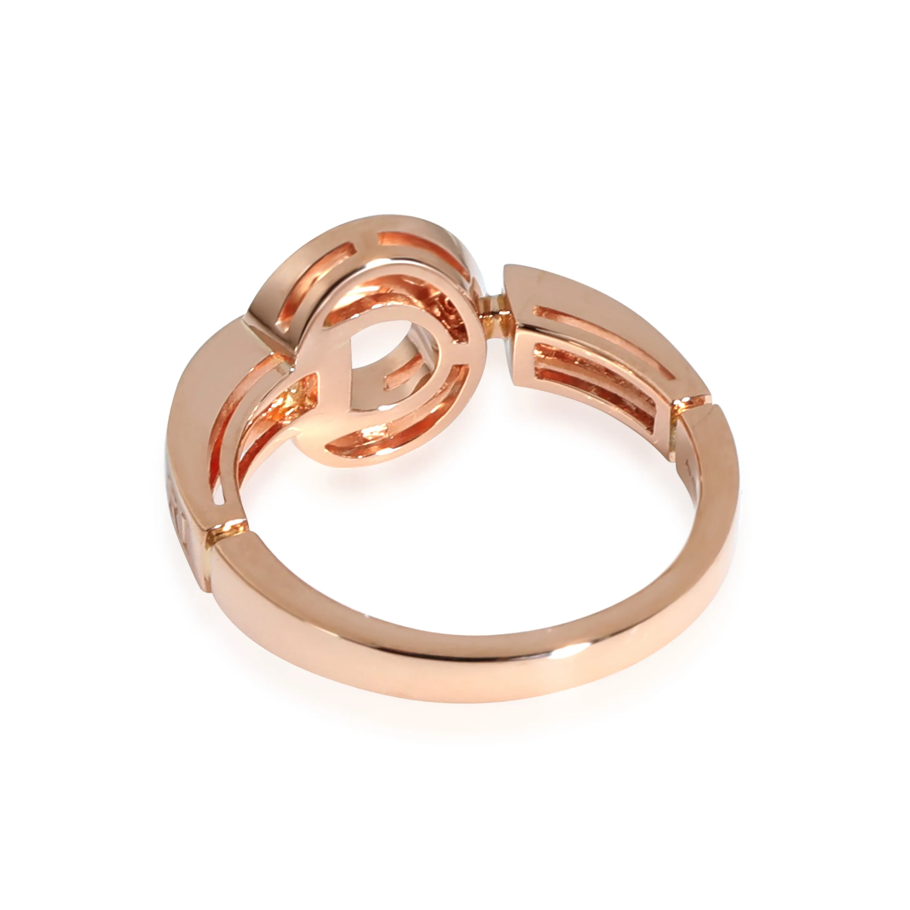 Bvlgari Bvlgari Ring in 18k Rose Gold, .28 CTW.