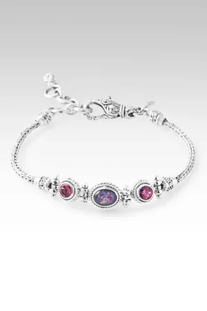 Called for a Purpose Bracelet? in Australian Opal Triplet & Rascal Pink? Mystic Topaz