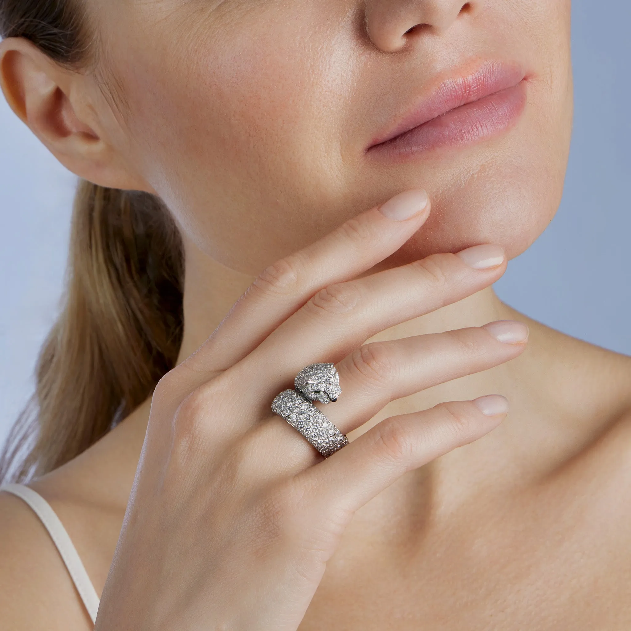 Cartier Paris Diamond "Panth??re" Ring