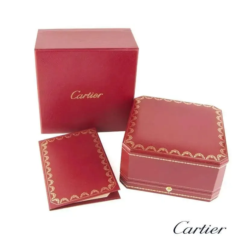 Cartier Rose Gold Pave Diamond Love Ring