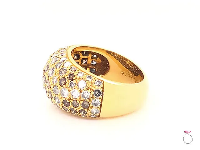 Cartier Sauvage Diamond Dome 18K Ring