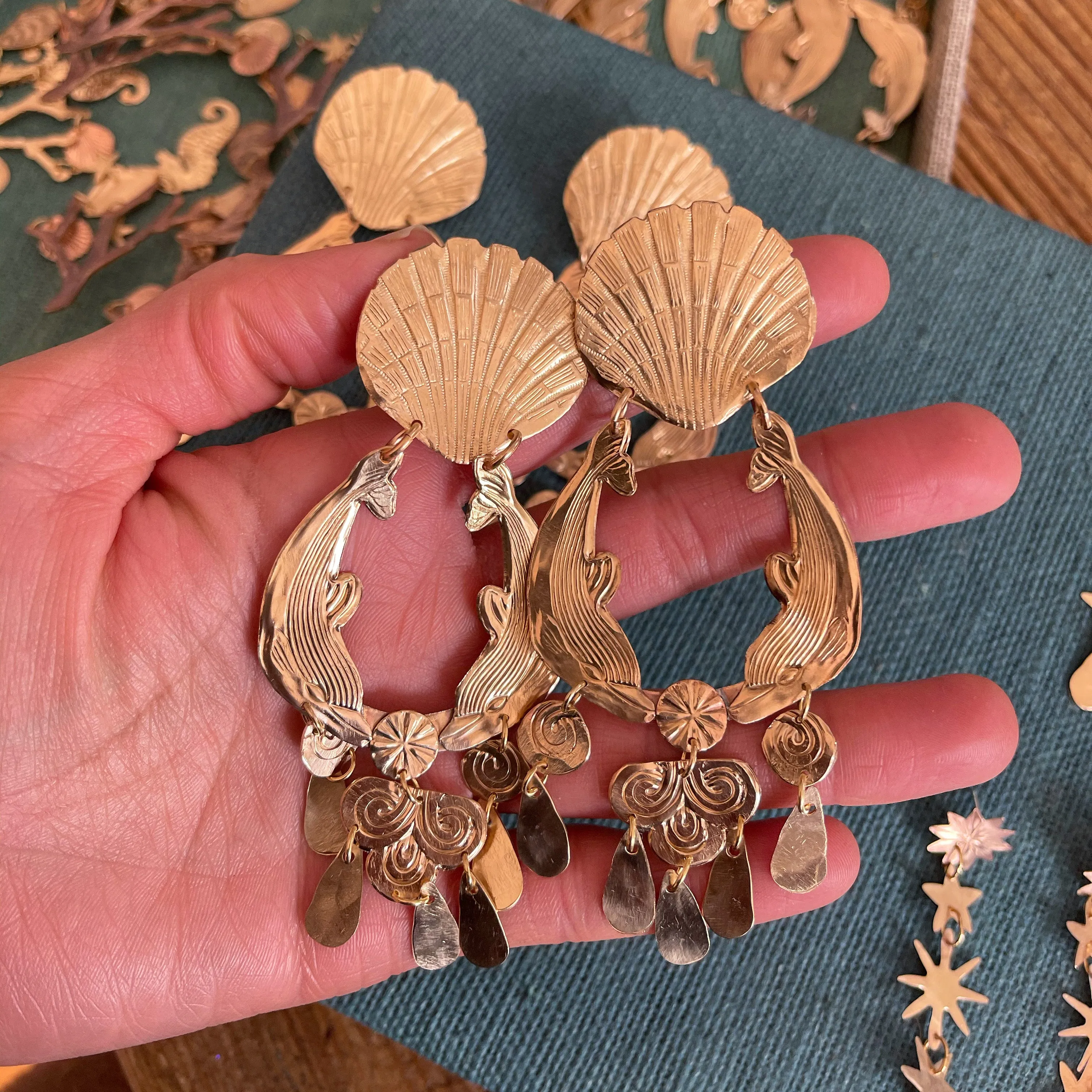 Cetacean Earrings