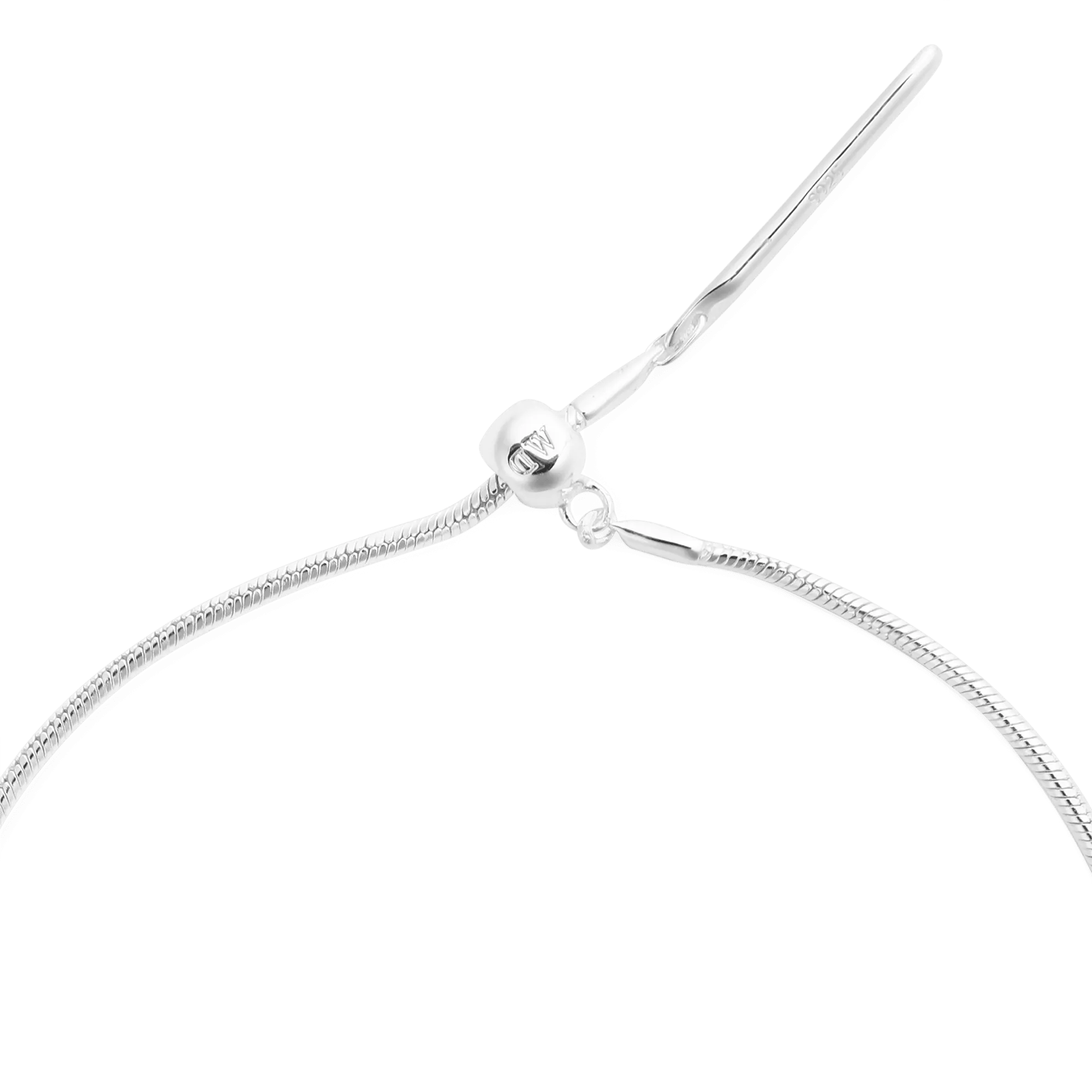 Charms Snake Bracelet S925 Sterling Silver