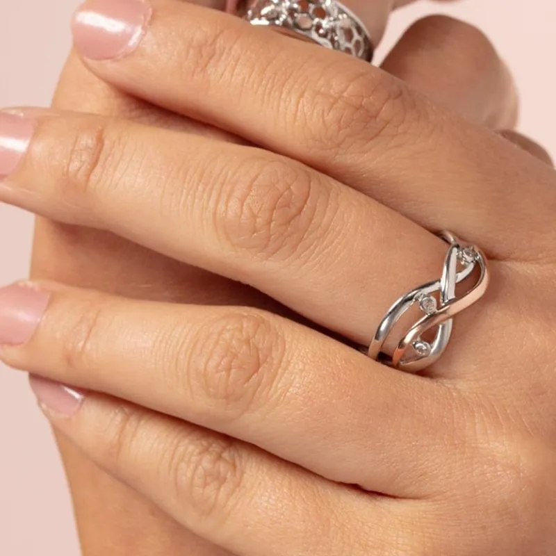 Clogau Swallow Falls Sterling Silver Ring
