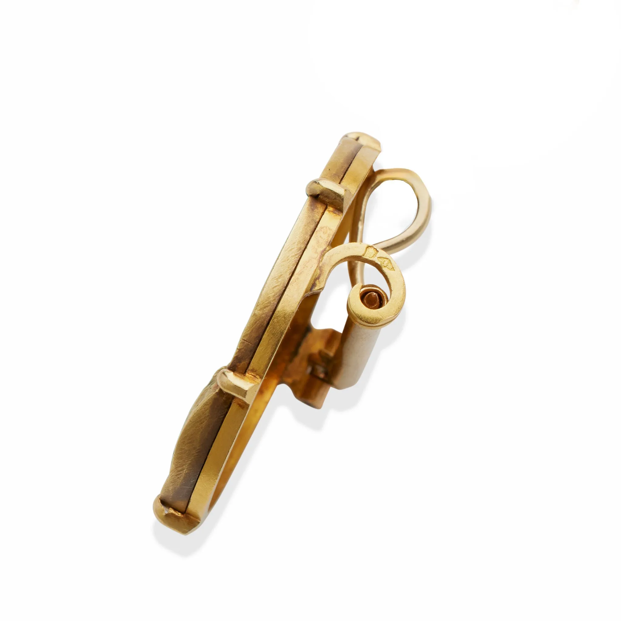 Comte d'Epinay de Briort Art Nouveau Medal-Jewel "Habill??" Pendant Brooch