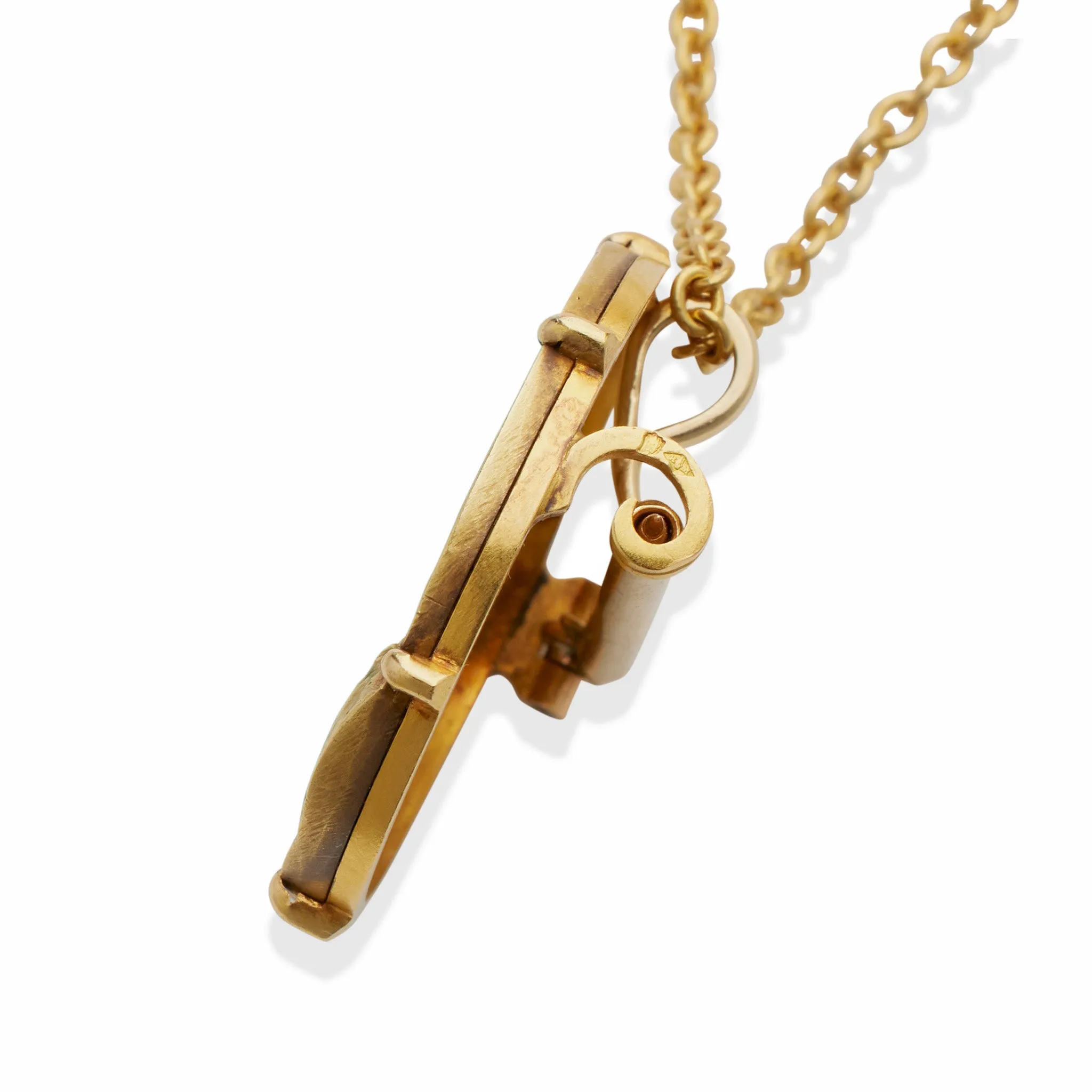 Comte d'Epinay de Briort Art Nouveau Medal-Jewel "Habill??" Pendant Brooch