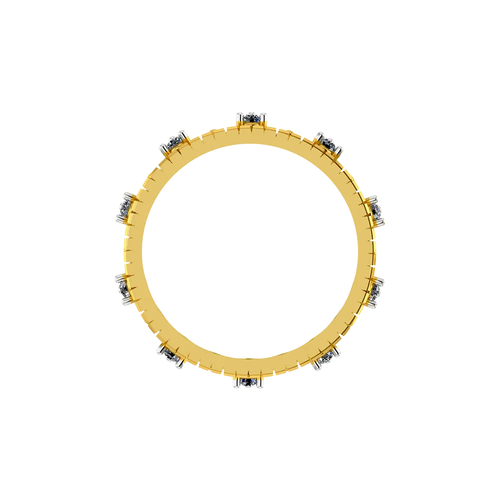 Crown Themed Diamond Gold Ring Design For Any Special Occasion