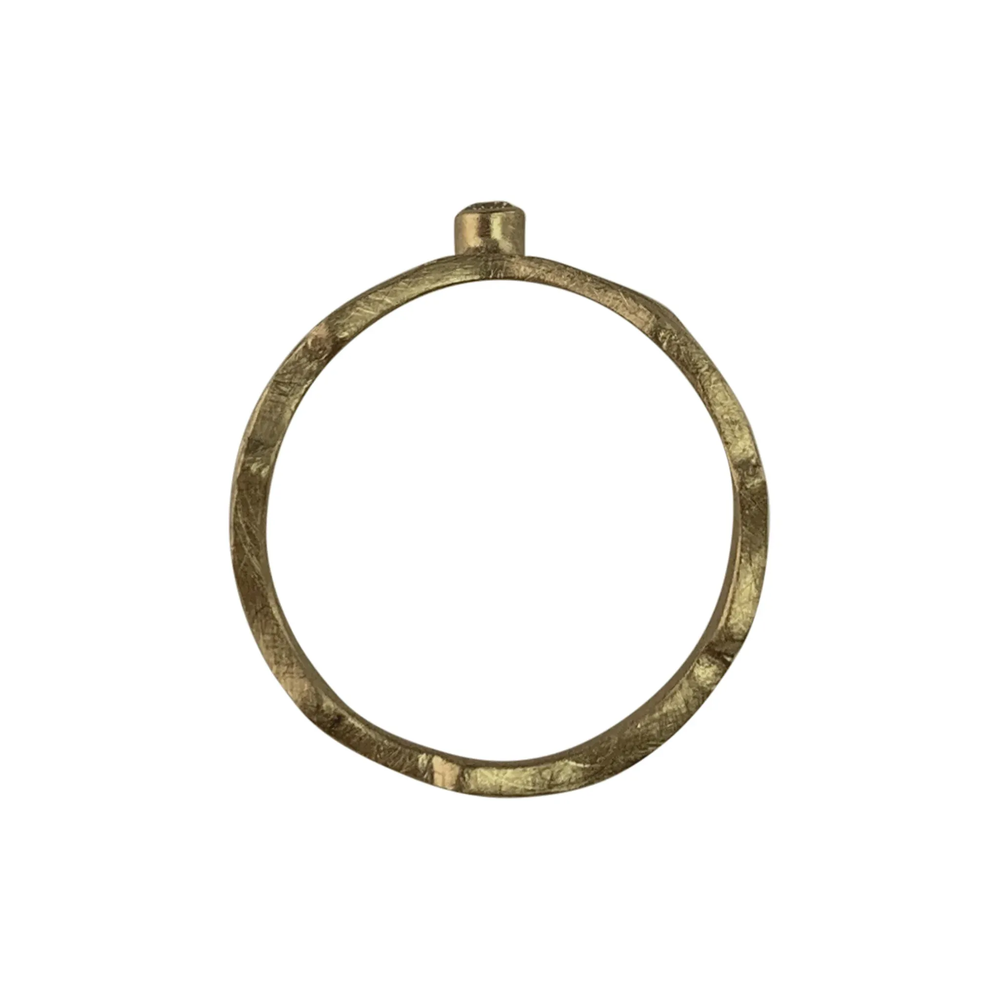Cypress Contour Band and Diamond