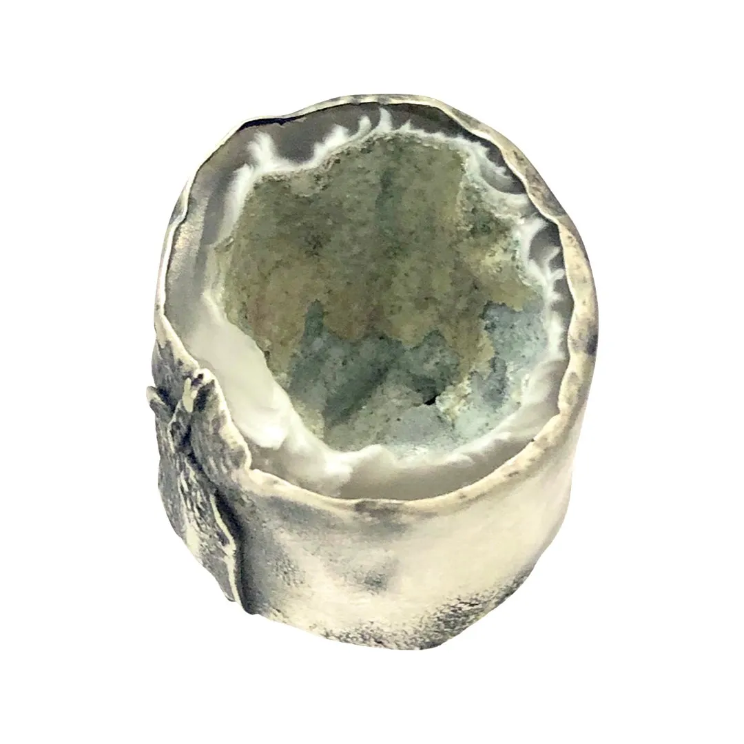 Deep Druzy Ring