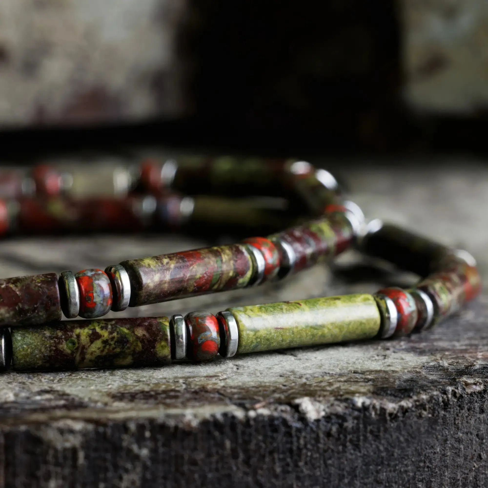 Dragon Blood Jasper V (4mm)