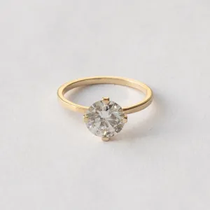 Ema Ring with 1.43ct Lab-grown Diamond in Gold