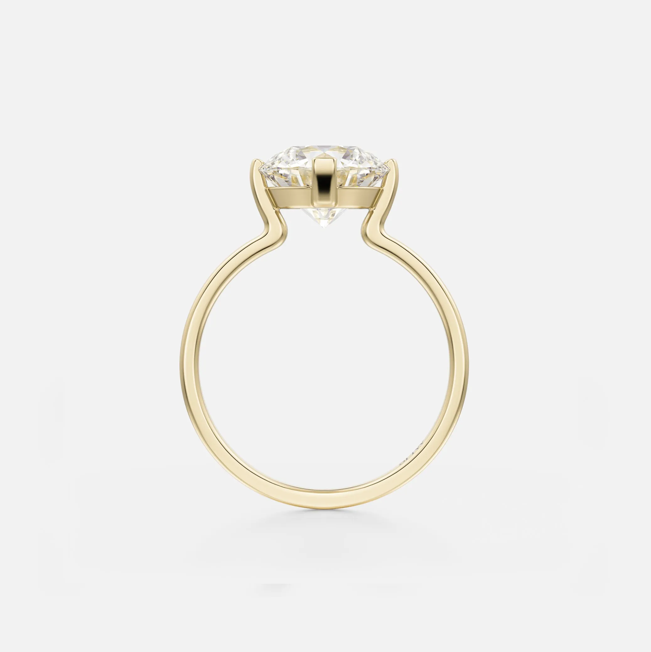 Ema Ring with 2.50ct Natural Diamond in Gold