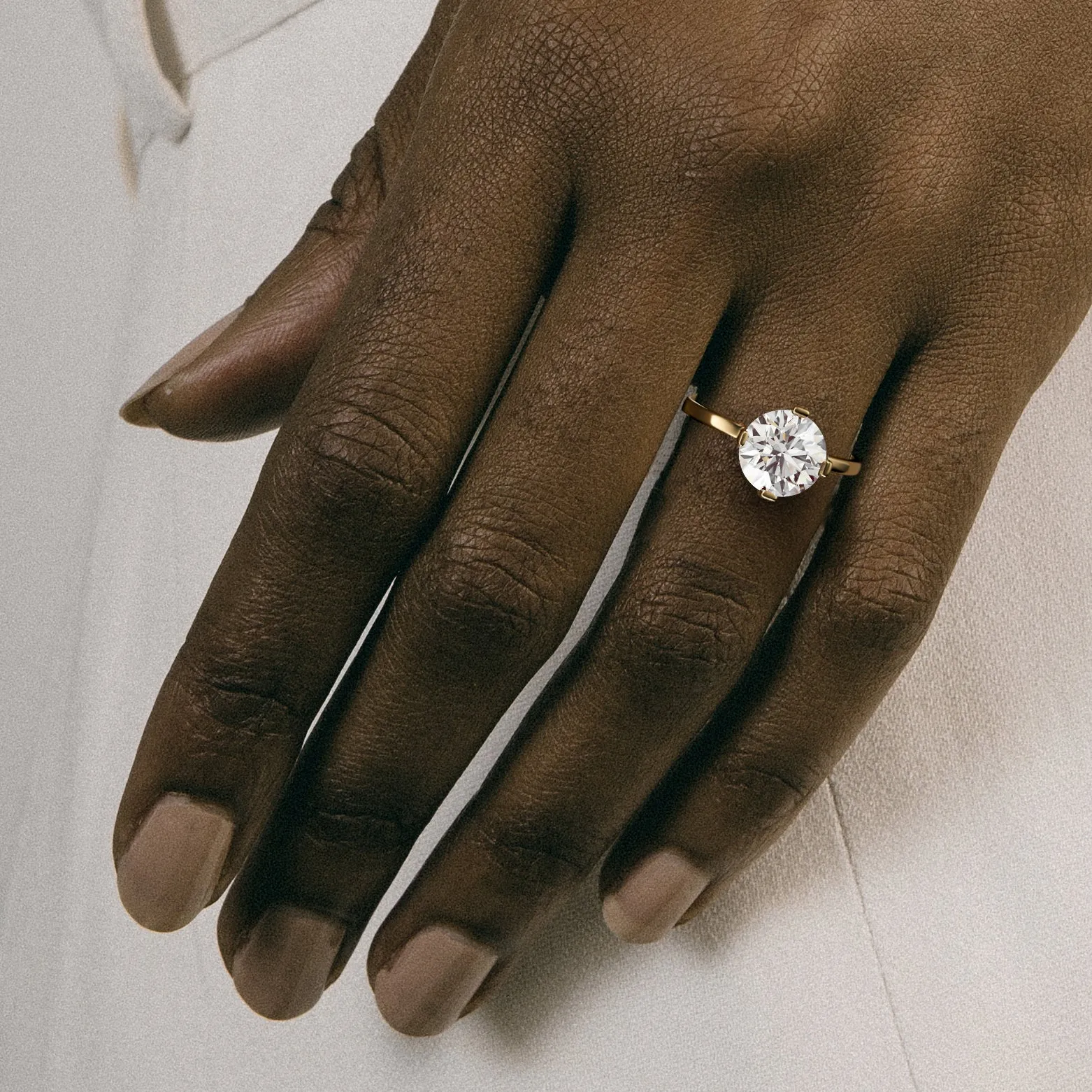 Ema Ring with 2.50ct Natural Diamond in Gold