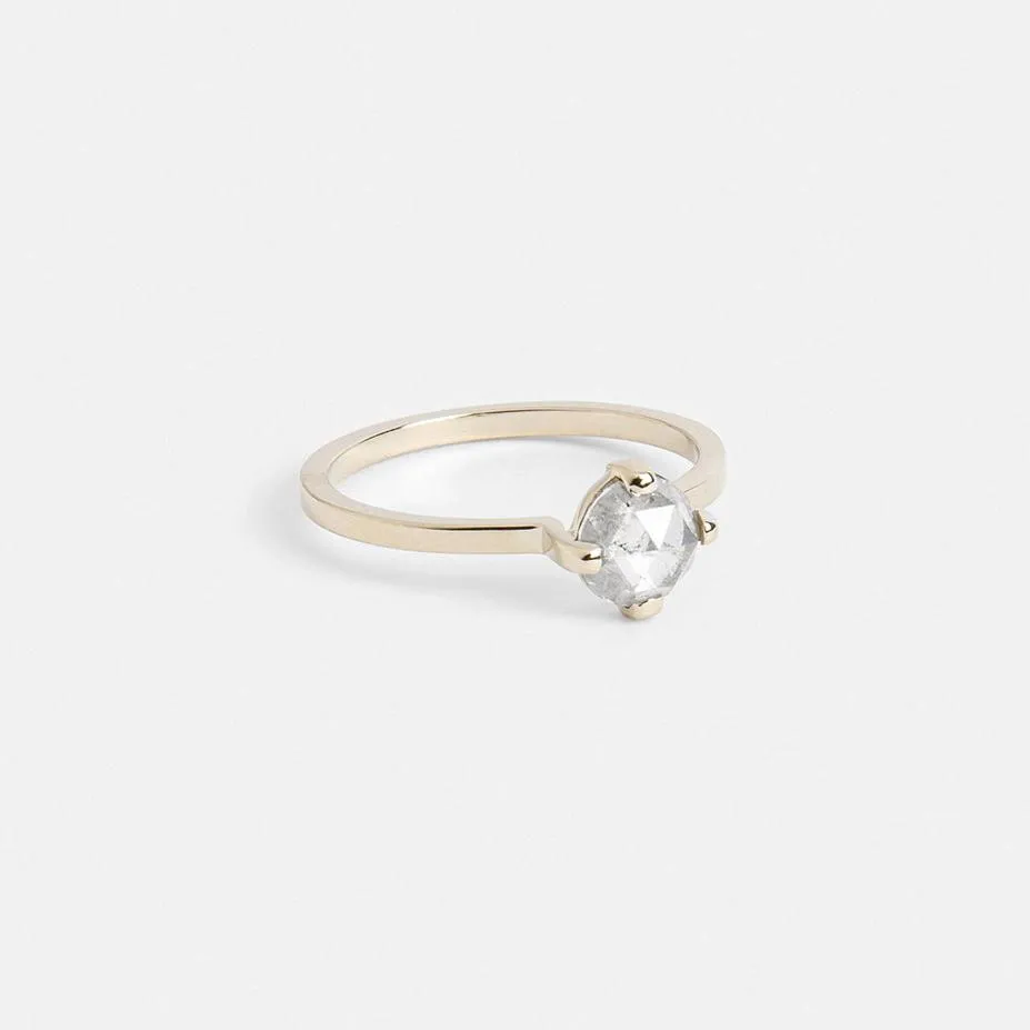 Ema Ring with Salt and Pepper Diamond in Gold