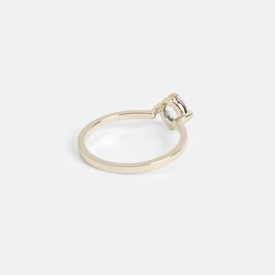 Ema Ring with Salt and Pepper Diamond in Gold