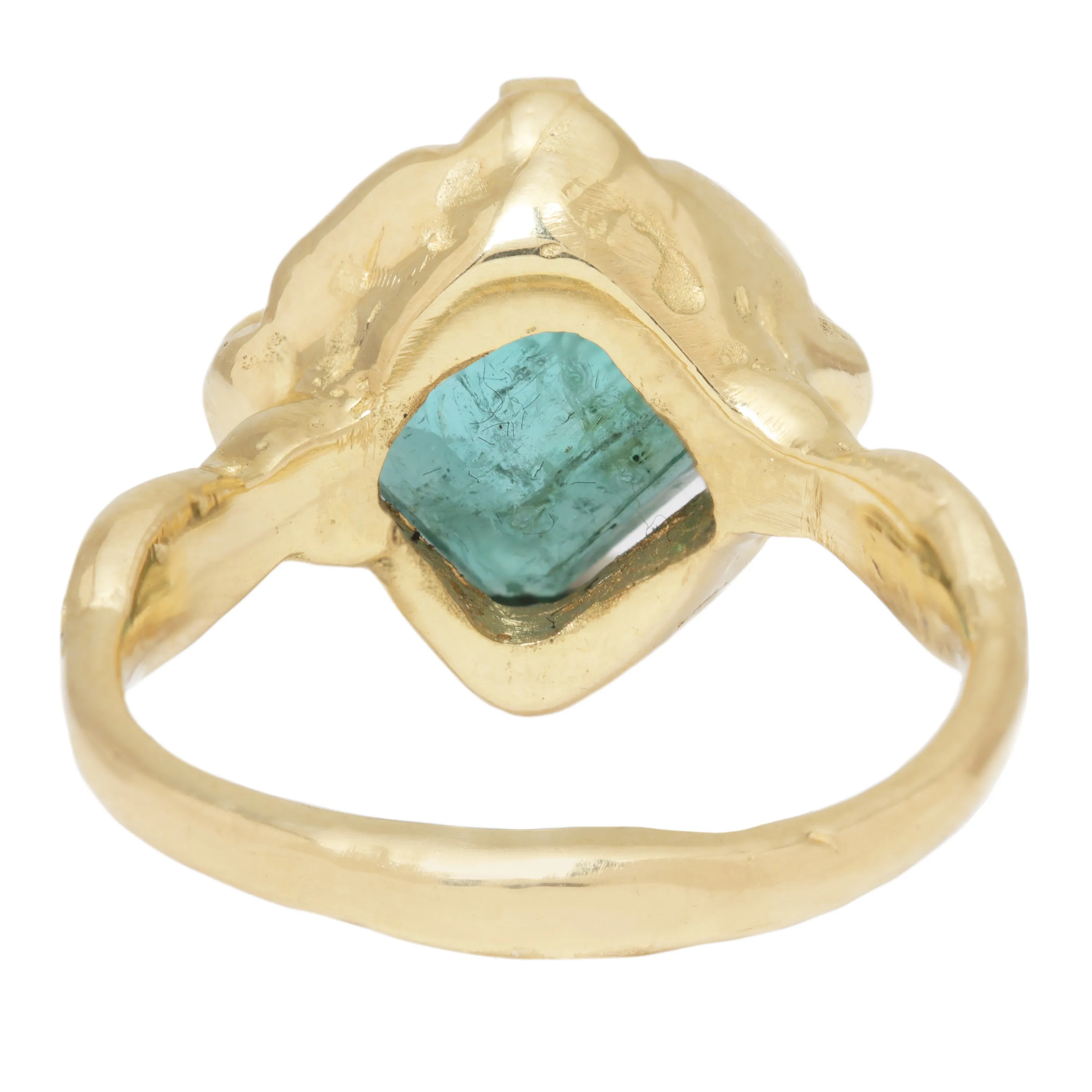 Enchanted Emerald Shield Ring