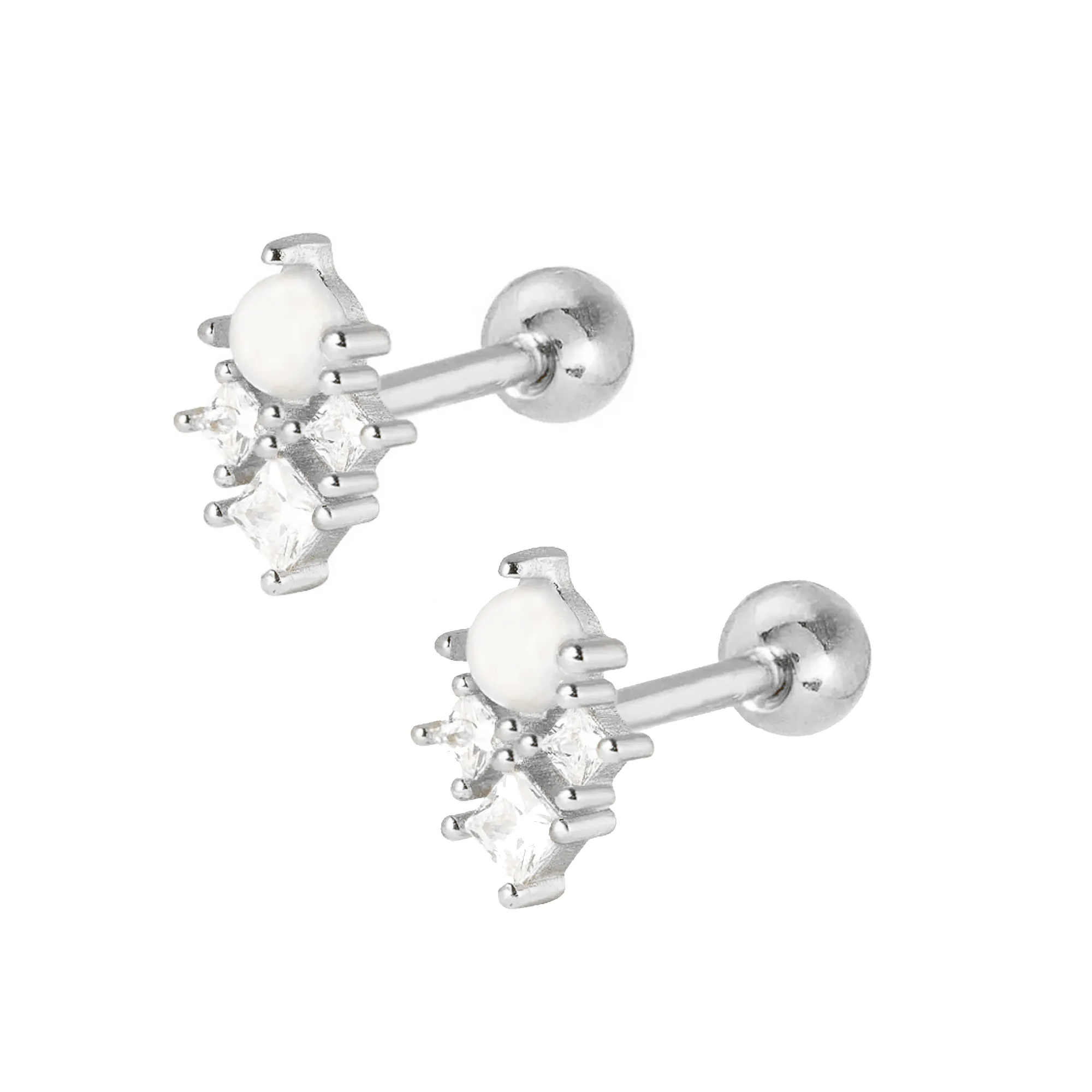 Fae Pearl Stud Earrings
