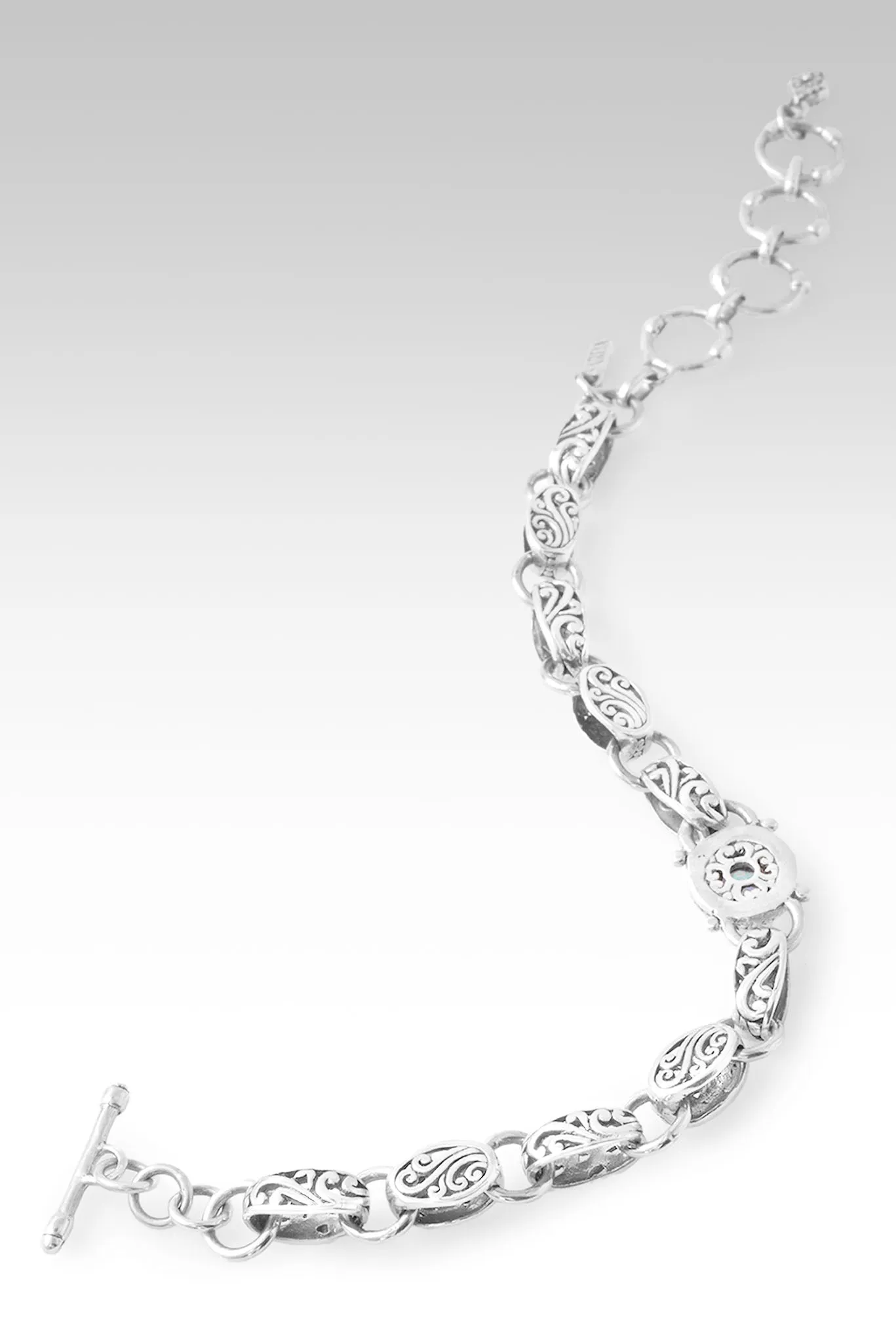 Filled with Hope Bracelet? in Mercury Mist? Mystic Topaz