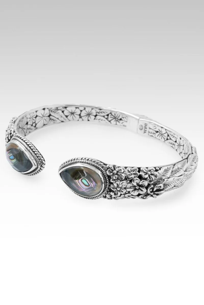 Floral Harmony Tip-to-Tip Bracelet? in Abalone