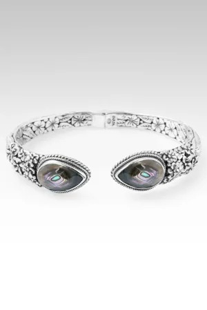Floral Harmony Tip-to-Tip Bracelet? in Abalone
