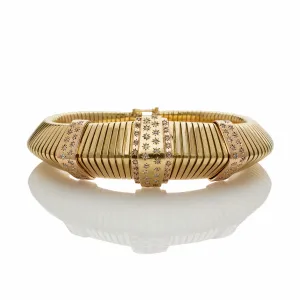 French Retro Triangular "Tubogas"  Bracelet